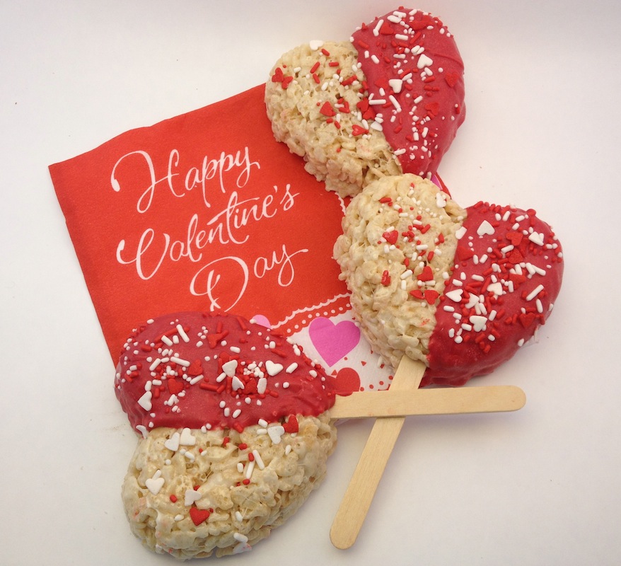 Valentine Rice Krispie