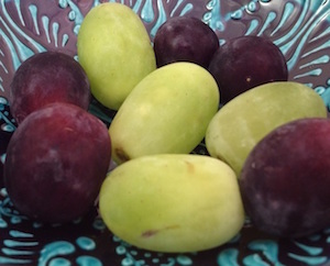 Frozen Grapes