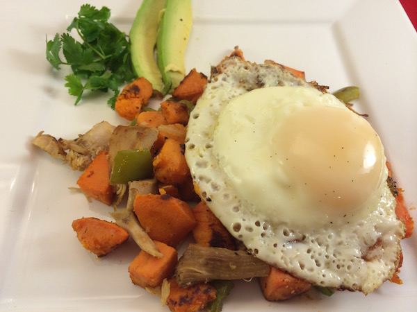 sweet potato hash