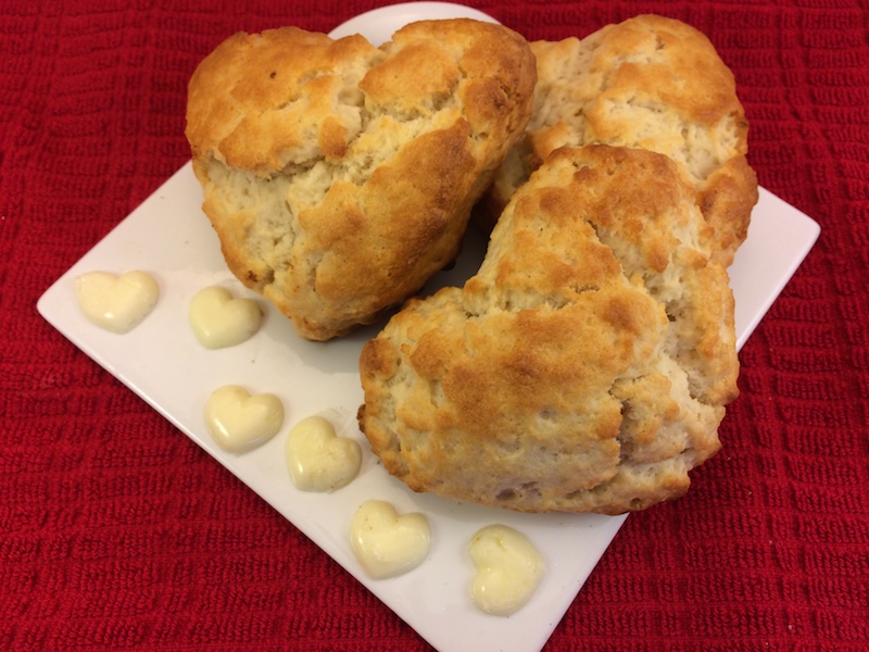 valentine scones